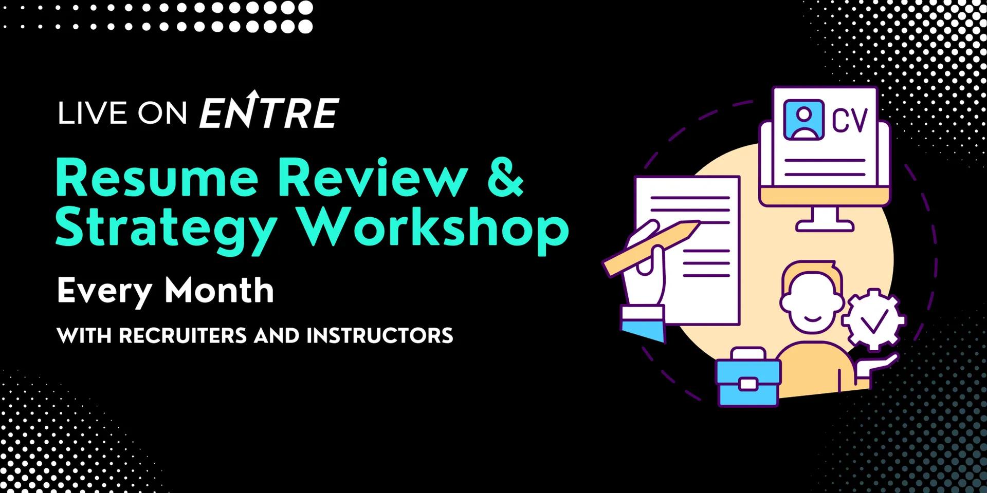 Resume Review and Strategy Workshop